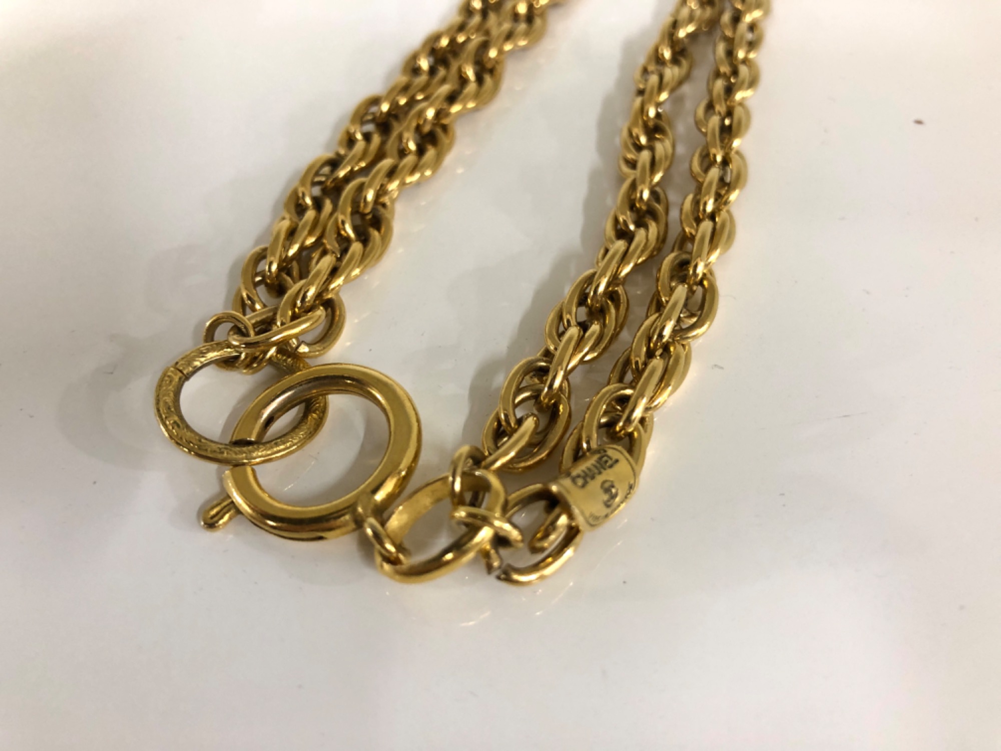 *ゴージャスな首元に！存在感抜群*【CHANEL】ネックレス 存在感抜群!!【CHANEL”シャネル”】ココマークチェーンネックレス