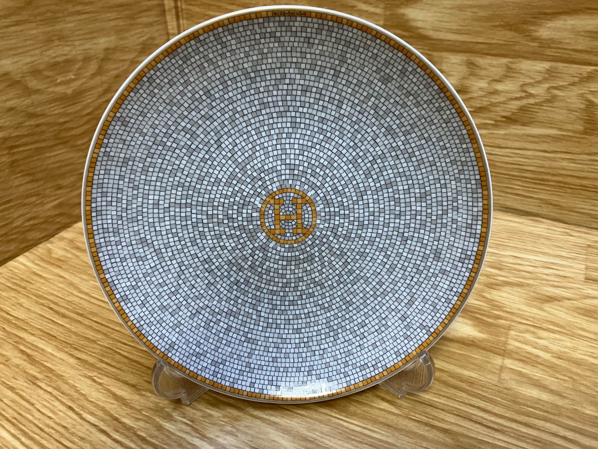 エルメス　モザイクヴァンキャントルプレート　ゴールド　34センチ　2枚 楽天市場】エルメス HERMES モザイク ヴァンキャトル ゴールド