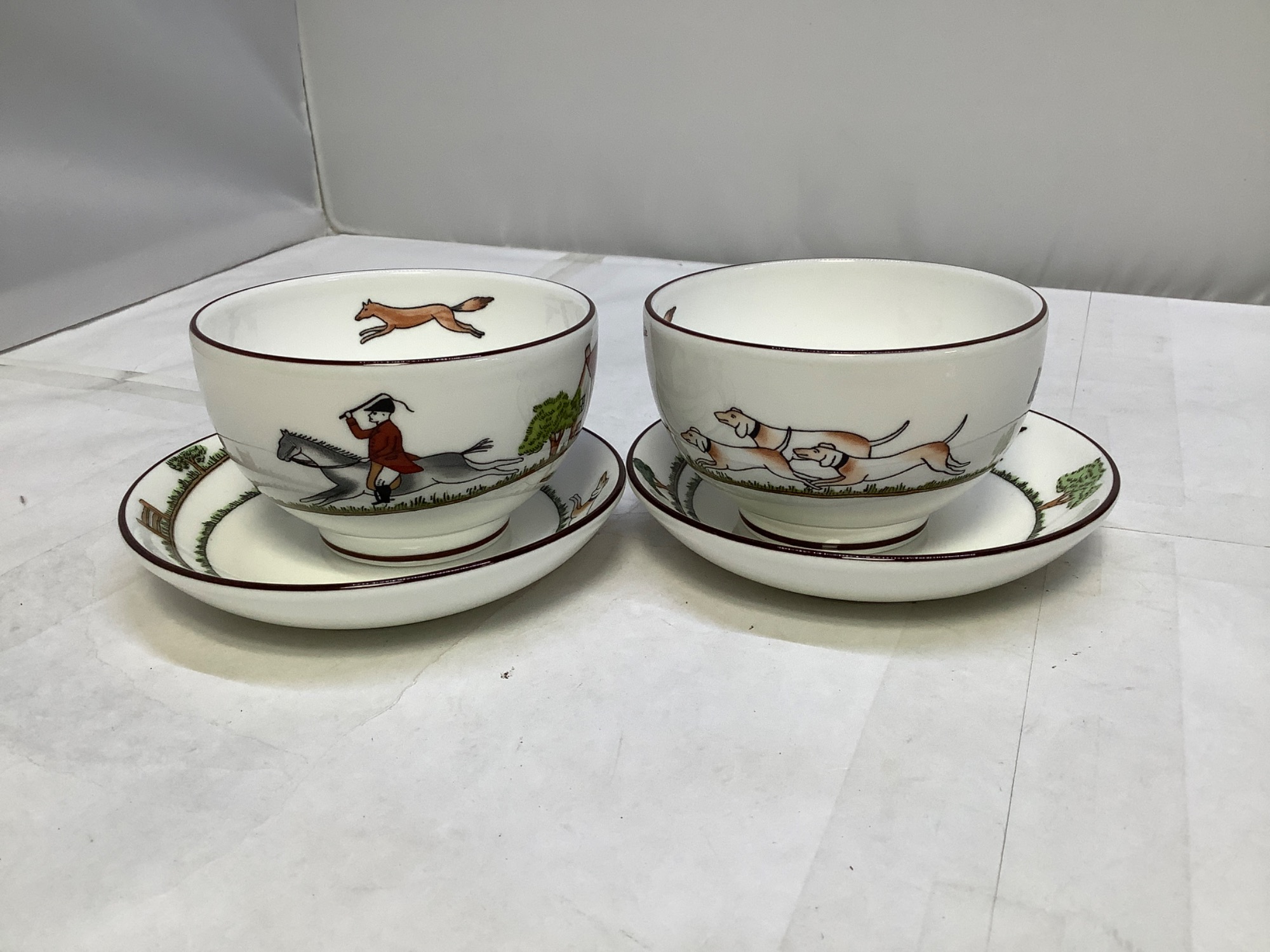 Wedgwood”ウェッジウッド”】の名作！「ハンティングシーン」のカップ