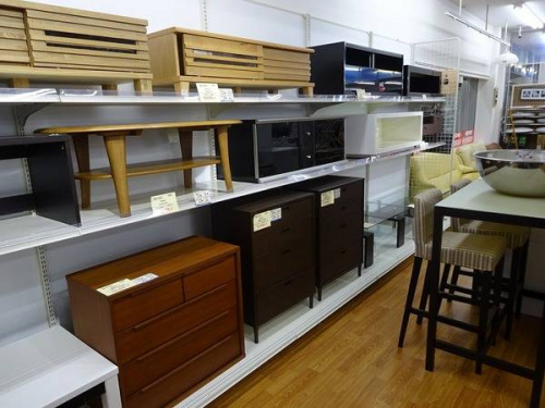 ダイニングセットのカップボード