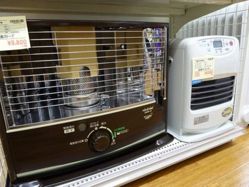 季節家電のファンヒーター