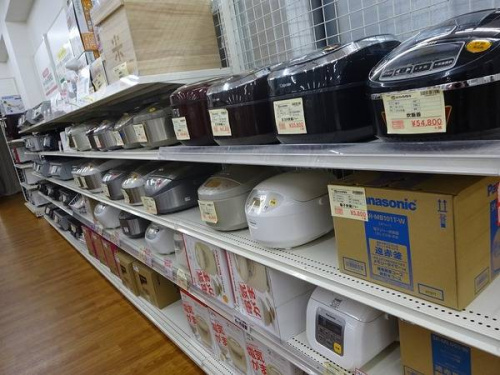 テレビの炊飯器