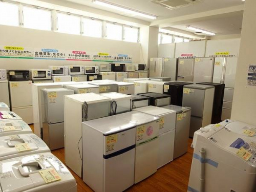 冷蔵庫の中古家電