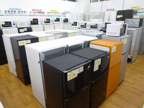 洗濯機の冷蔵庫