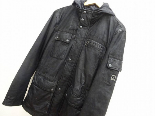 メンズファッションのレザー