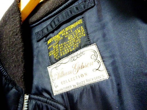 MA-1のBUZZ RICKSON`S