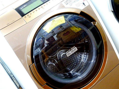 ドラム　洗濯機のHITACHI
