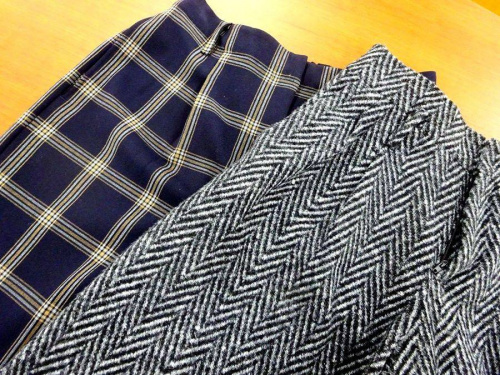 スニーカーの冬物衣類