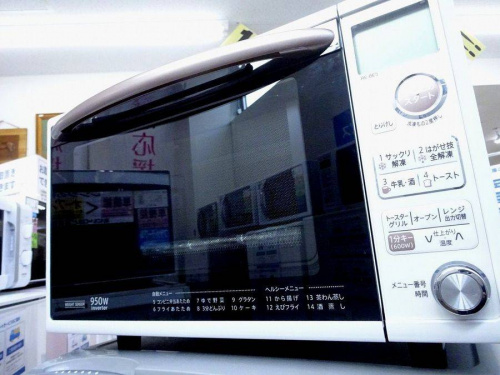 調理家電のオーブンレンジ