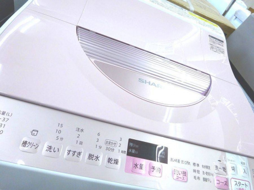 生活家電の洗濯機