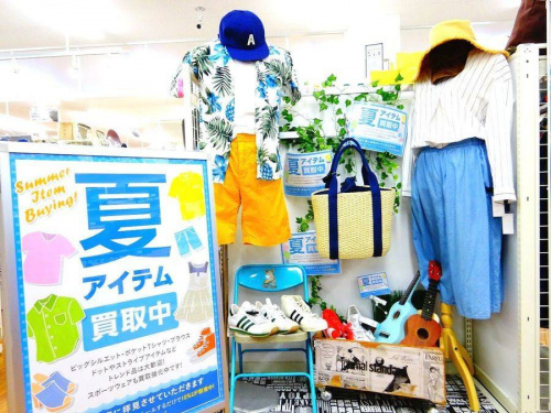 大阪八尾店ファッションの夏物衣類