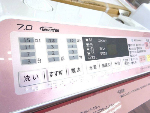 洗濯機のPanasonic