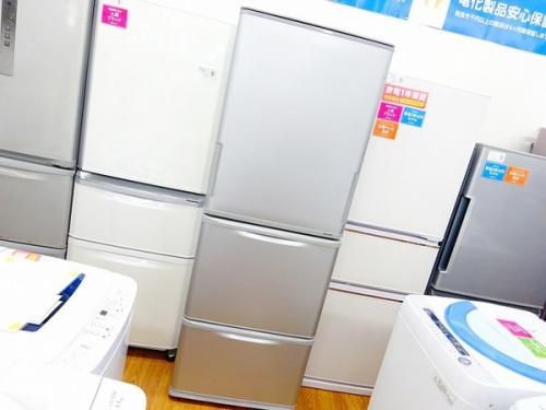 中古家電　の冷蔵庫　