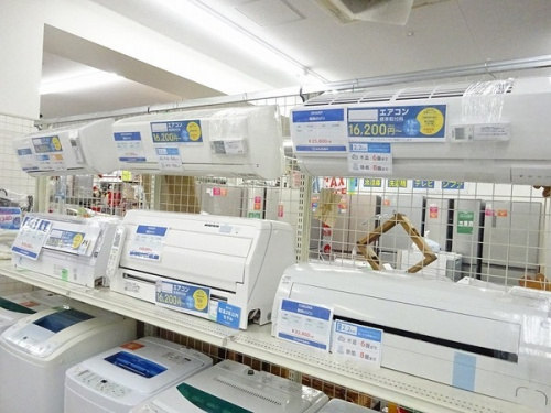 季節家電のエアコン