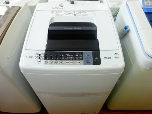 HITACHIの中古洗濯機　