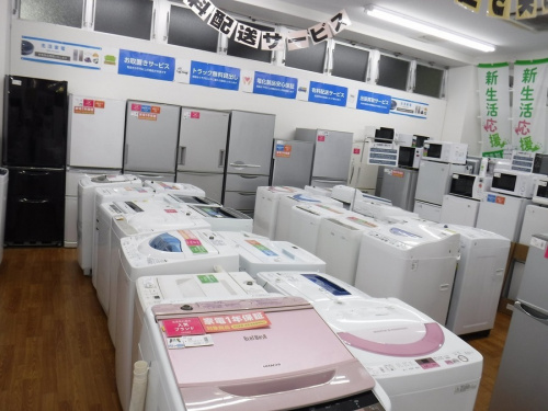 ＴＯＳＨＩＢＡの中古洗濯機　八尾