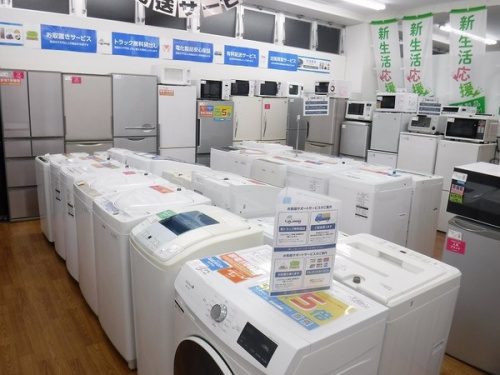 生活家電の中古洗濯機　八尾