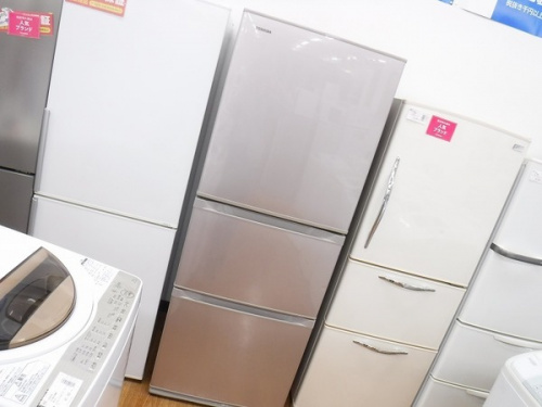 冷蔵庫　中古　八尾の3ドア冷蔵庫　買取
