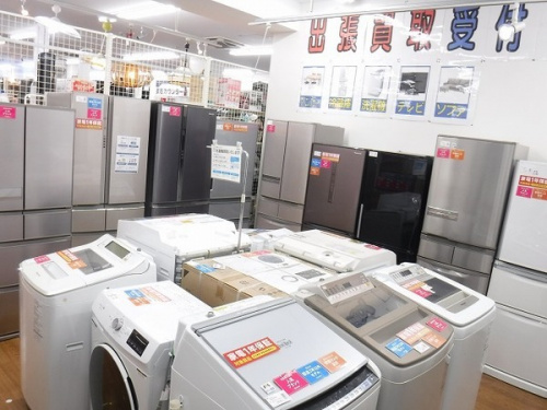生活家電　中古家電の中古冷蔵庫　八尾