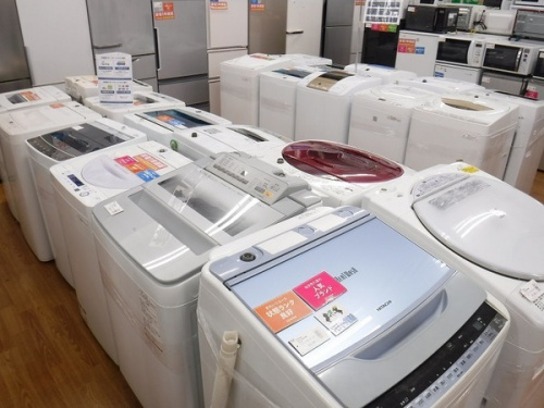 生活家電　中古家電の中古洗濯機　八尾