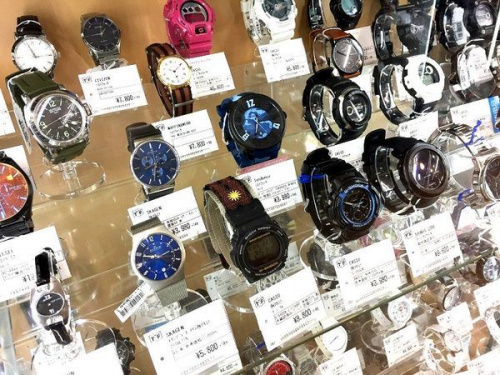 腕時計　中古の買取　八尾