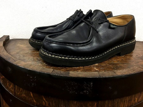 メンズファッションのレザーシューズ