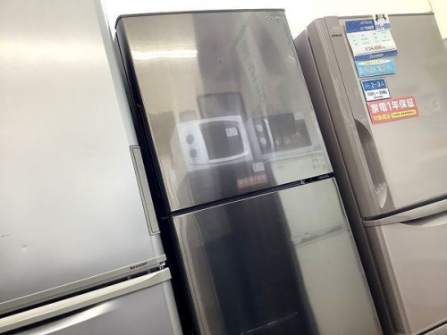 2ドア冷蔵庫　八尾　中古の冷蔵庫　買取　大阪