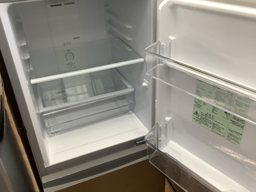 冷蔵庫　洗濯機の2ドア冷蔵庫　八尾
