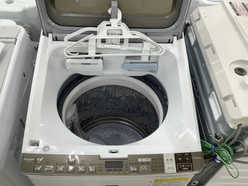 縦型洗濯乾燥機のSHARP