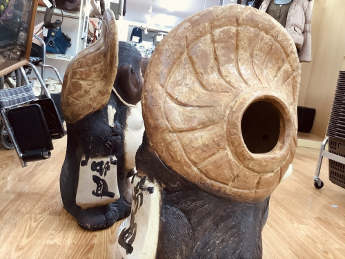 狸　置物　買取