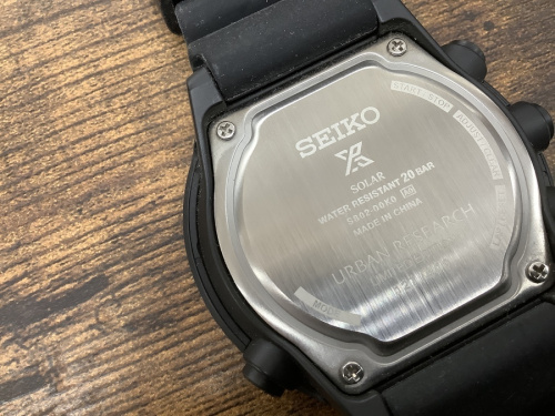 腕時計　八尾　中古のSEIKO　URBANRESEARCH