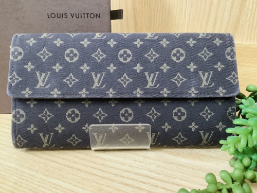 ルイヴィトン 長財布 中古のLOUIS VUITTON 八尾