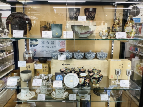 関西　九谷焼　買取の買取　八尾　酒器揃え