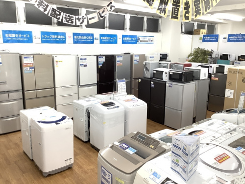 中古家具　八尾　食器棚の中古　冷蔵庫　八尾