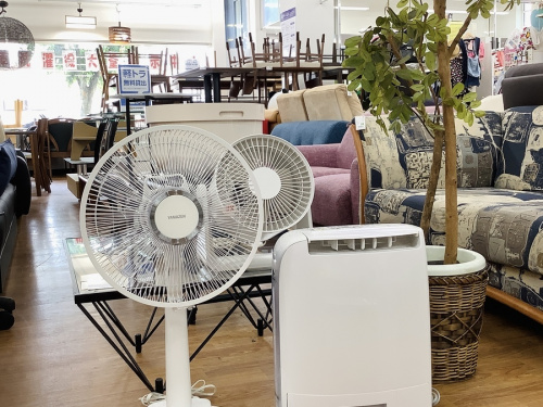 生活家電　中古家電の夏物家電　中古