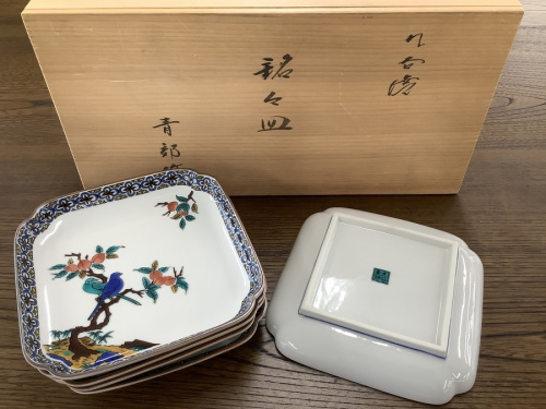 和食器  買取  八尾の和食器　九谷焼  八尾