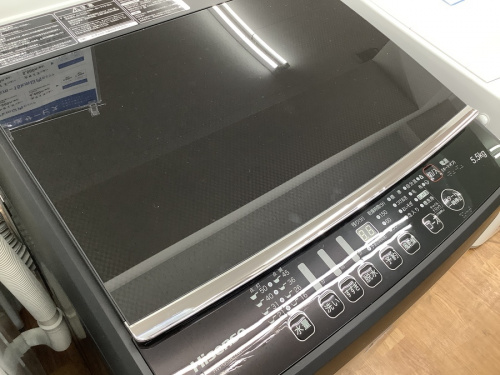 生活家電　買取　洗濯機のHisense　ハイセンス