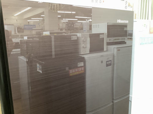 生活家電　買取　冷蔵庫の冷蔵庫　Hisense　買取