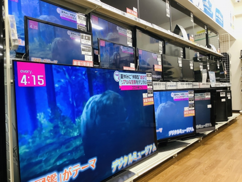 SHARP/シャープ】1年保証付き！4Kチューナー内蔵液晶テレビのご紹介