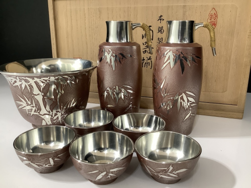 錫製  買取  八尾の和食器　錫製  八尾
