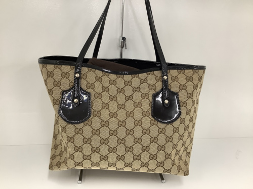 GUCCI/グッチ】GGキャンバス トートバッグのご紹介!!【八尾店】｜2021
