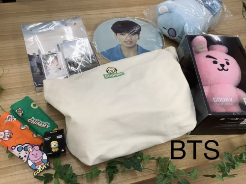 アイドルグッズのBTS
