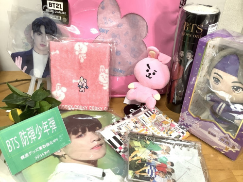 アイドルグッズのBTS