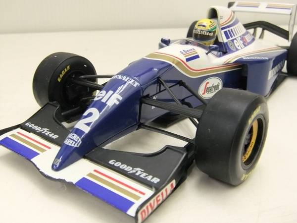 音速の貴公子アイルトン・セナ搭乗F-1カー1/18スケール買取入荷【大和