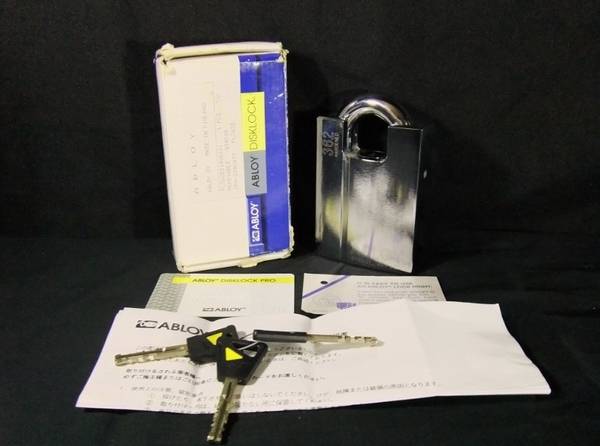 未使用　ABLOY セキュリティに最強　南京錠　PL330D/25 アブロイ（ABLOY)南京錠PL330D 鍵と防犯グッズの卸売りセンター