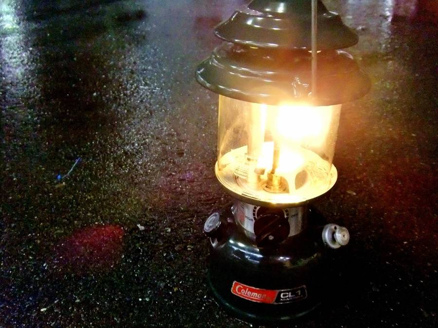 コールマン　ビンテージ　ランタン　ガソリン Coleman (コールマン) ビンテージガソリンランタン 1966年6月製