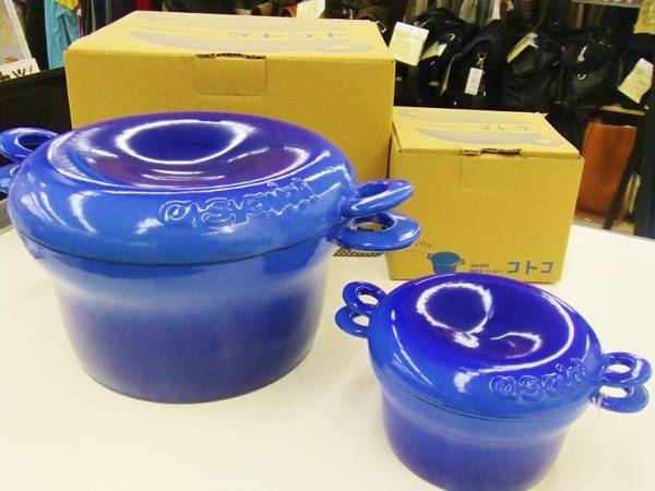 アサヒ軽金属の鋳鉄ホーロー鍋が買取入荷しました！【大和店】｜2017年
