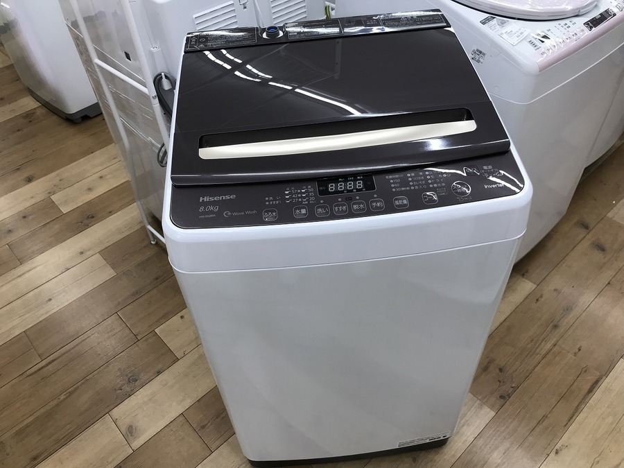 大容量モデル！Hisenseの2019年製全自動洗濯機を展示中！！【大和店】 [2019.10.14発行]｜リサイクルショップ トレジャー