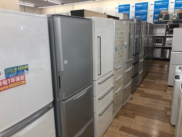 シンプルかつ大容量！無印良品の4ドア冷蔵庫を展示中！！【大和店