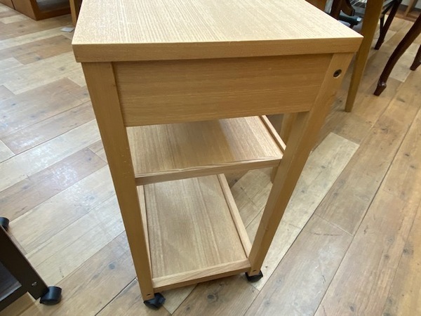 廃盤品！】無印良品のキッチンワゴンを展示中！【大和店】｜2020